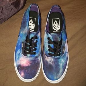 Galaxy print Vans